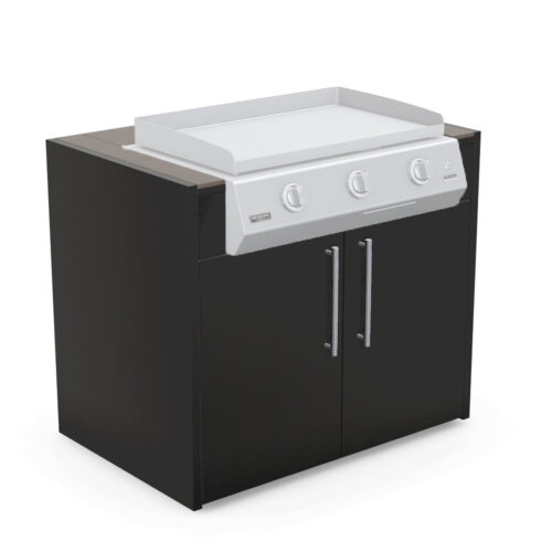 Brabura KC100 Plancha Cabinet with Barro Countertop