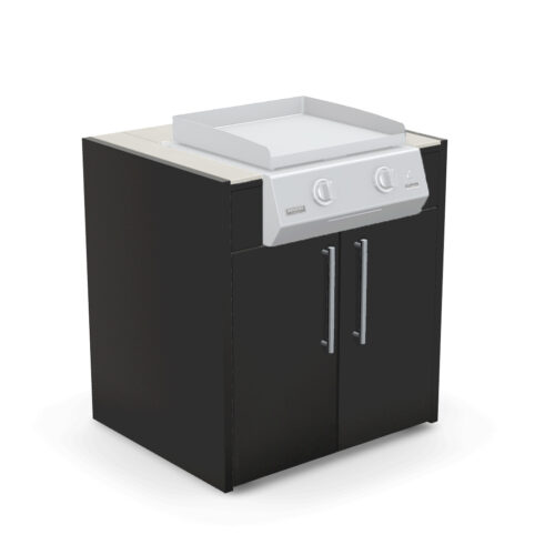 Brabura KC80 Cabinet with Iron Frost Countertop