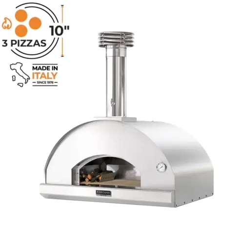 Mangiafuoco Build in Wood Stainless Steel