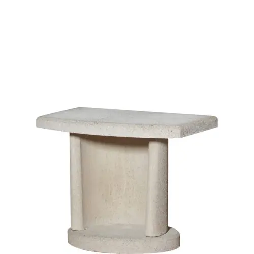 White Side Table 1