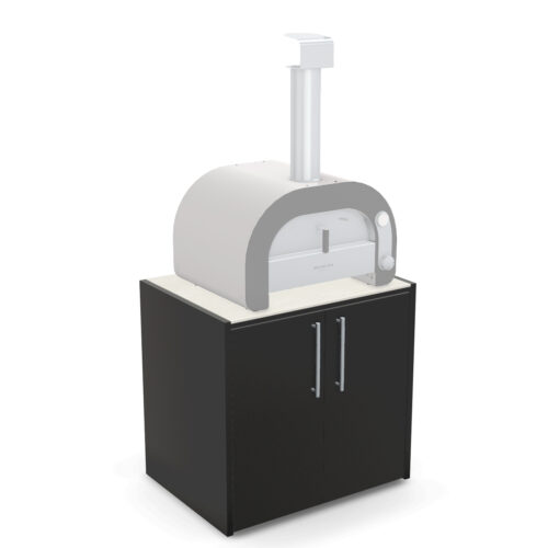 Brabura CT90 Pizza Oven Cabinet with Iron Frost Countertop